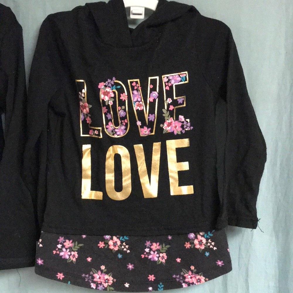 Long sleeve hood shirt